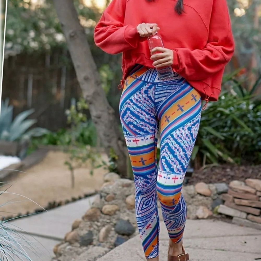 Free People Movement Ashford Lose Control Leggings In Ski